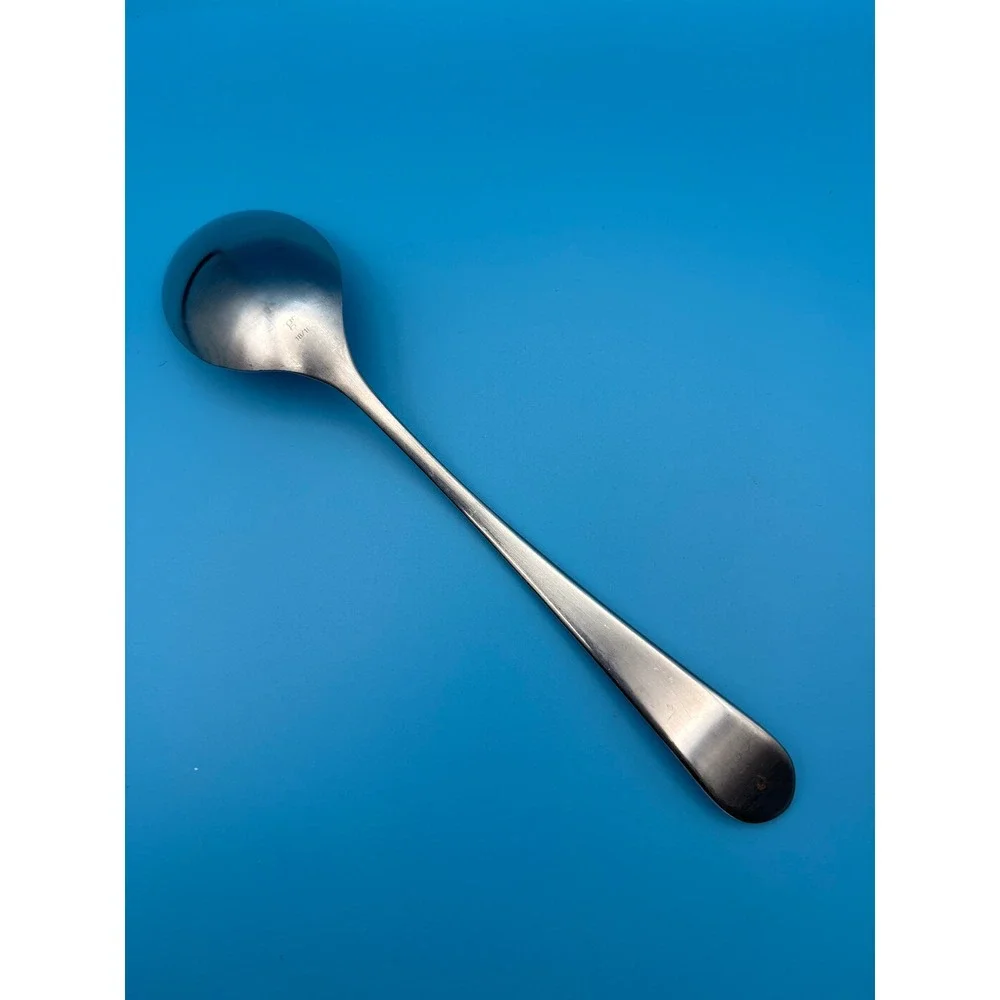 Gourmet Settings Maddox Soup Spoon 18/10 Stainless Steel Satin Flatware Silver
